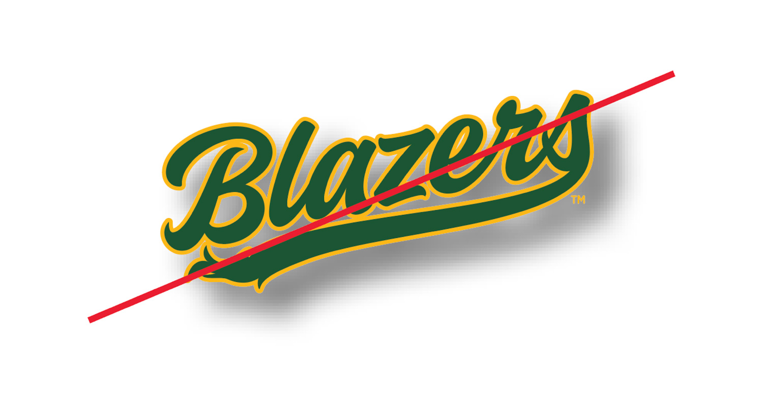 Graphic showing blazers script Inappropriate Use 4