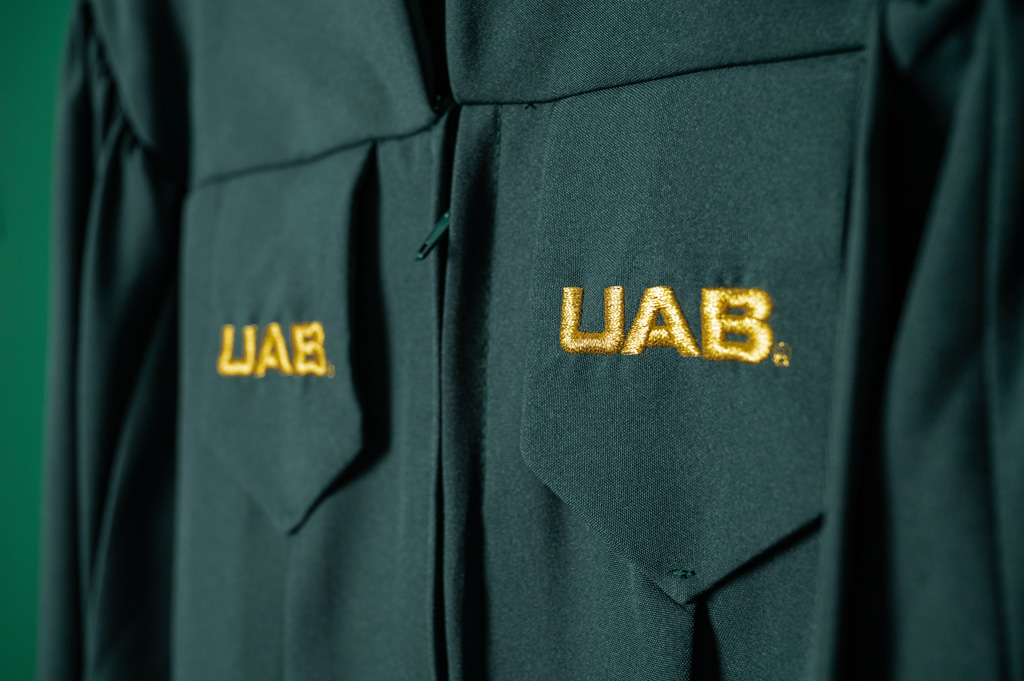 Graphic showing Metallic Gold Embroidery