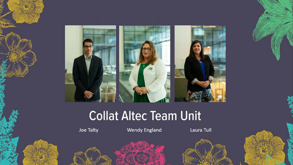 Collat Altec Team. Names are included in article text.