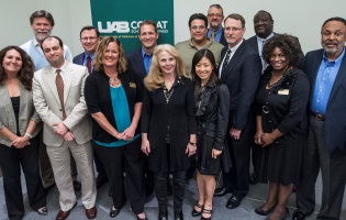 Group shot of Collat faculty.