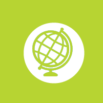 Illustration of a globe.