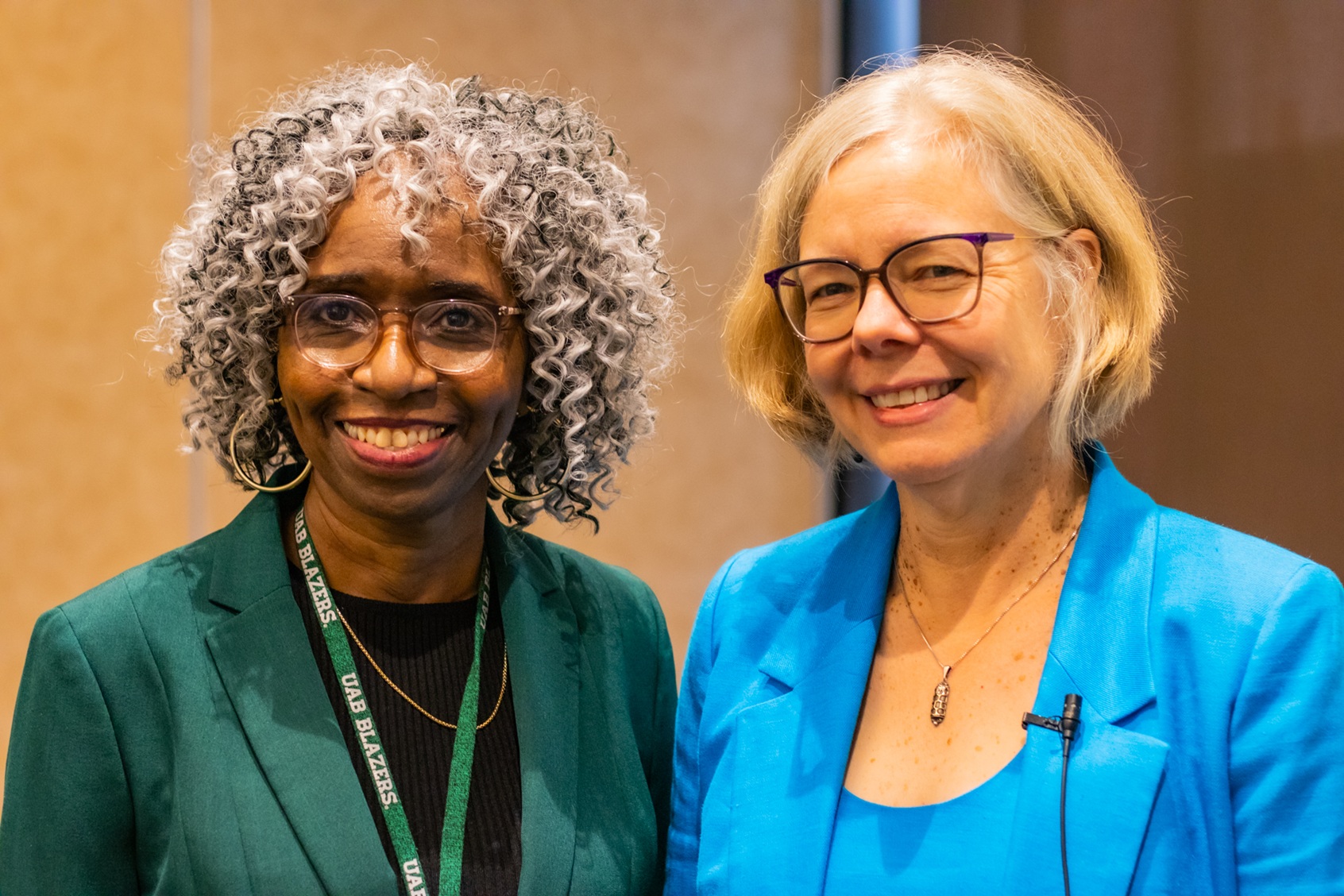 Dr. Keith, Sociology Department Chair, on the left and Dr. Bird on the right.