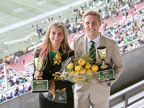 Candy Mosley and John Wesley Chancellor