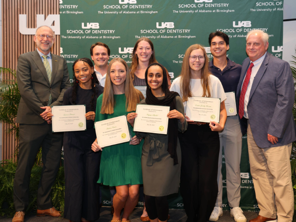 Recipients of the Alabama Board of Dental Scholars Scholarship Award