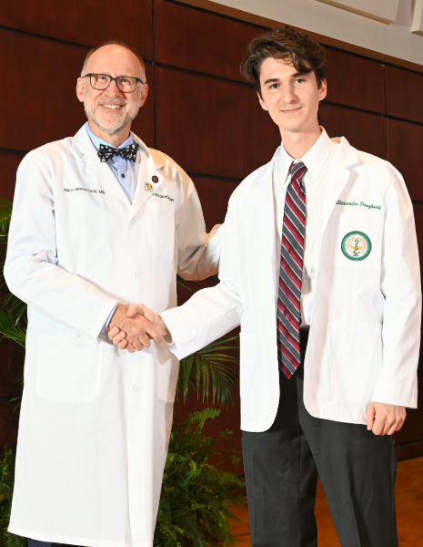 Alexander Daughtery with Dean Geurs
