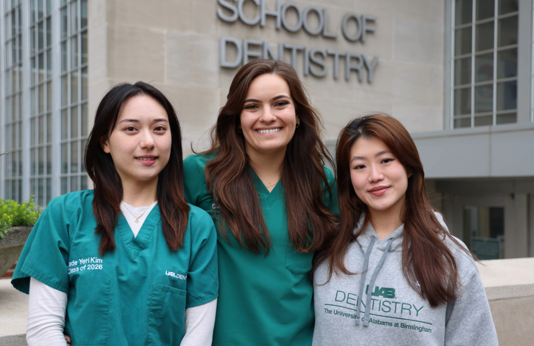 Pictured (L-R): Jade Kim, Emily Joy, and Luci Shin