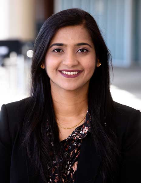 Snigdha Gummadi - Headshot of woman in professional attire