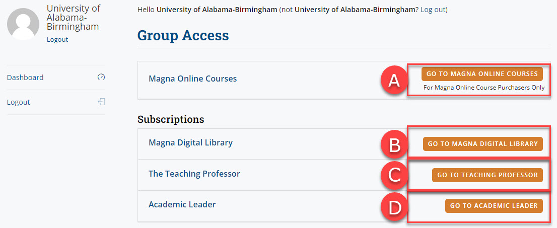 group access magna