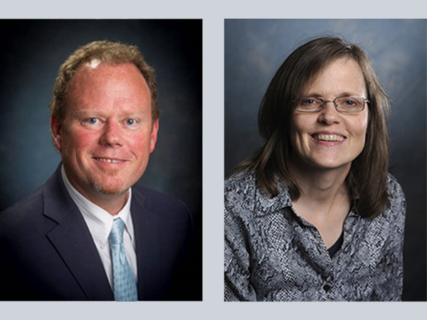 Headshots of Alan Ebehardt and Robin Foley