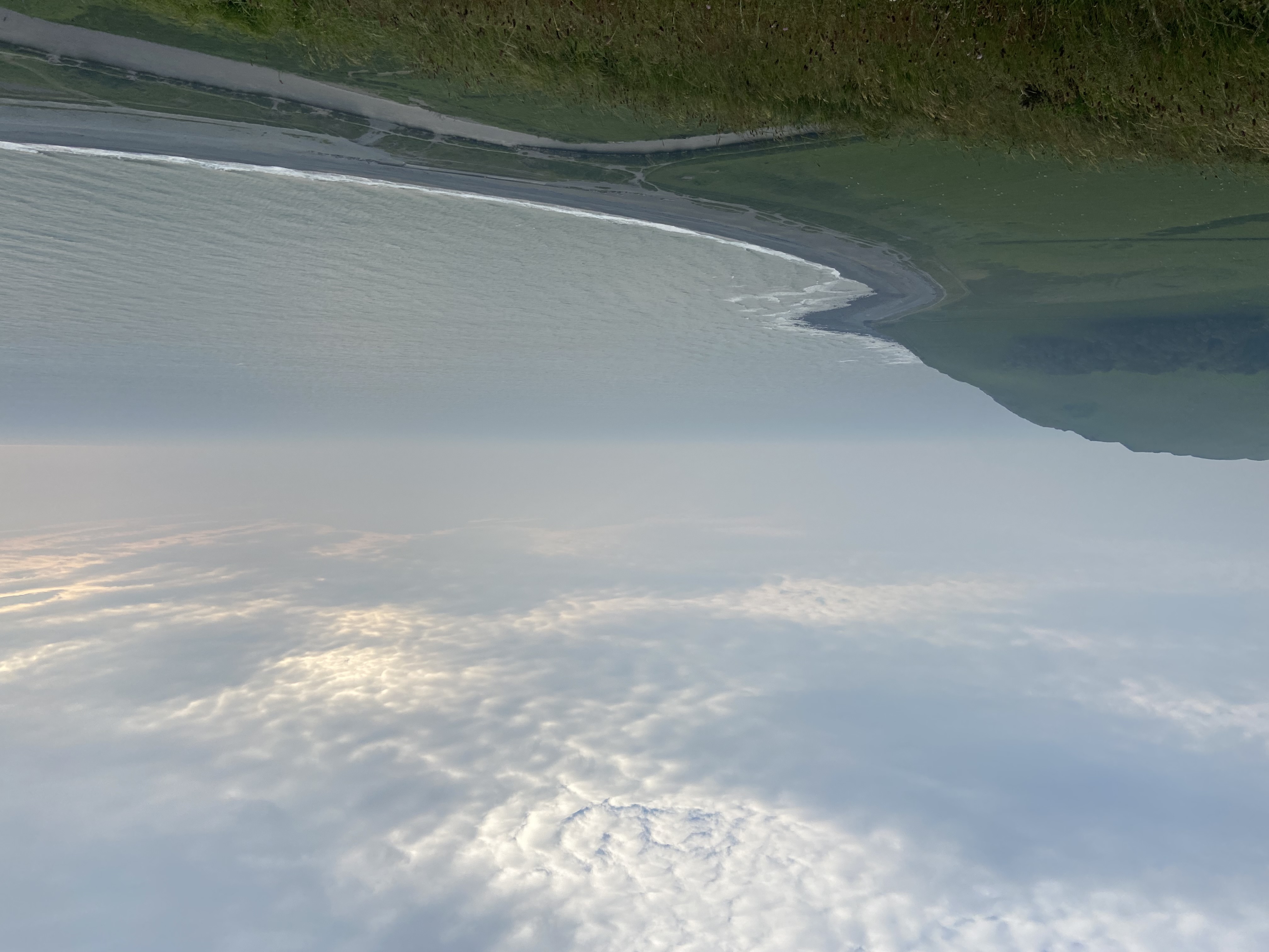Photo of the shore in Wales.