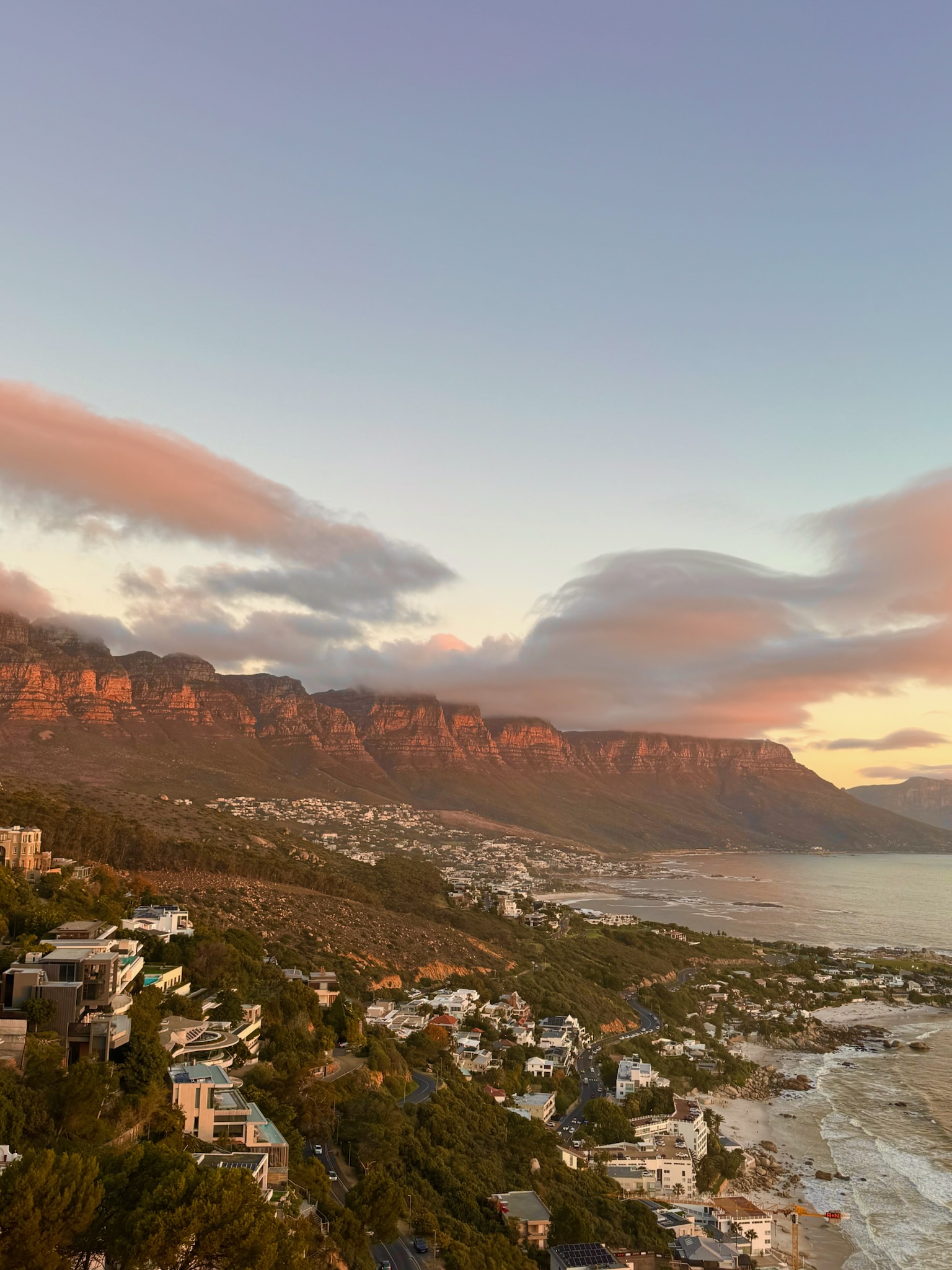 Photo of South Africa shore.