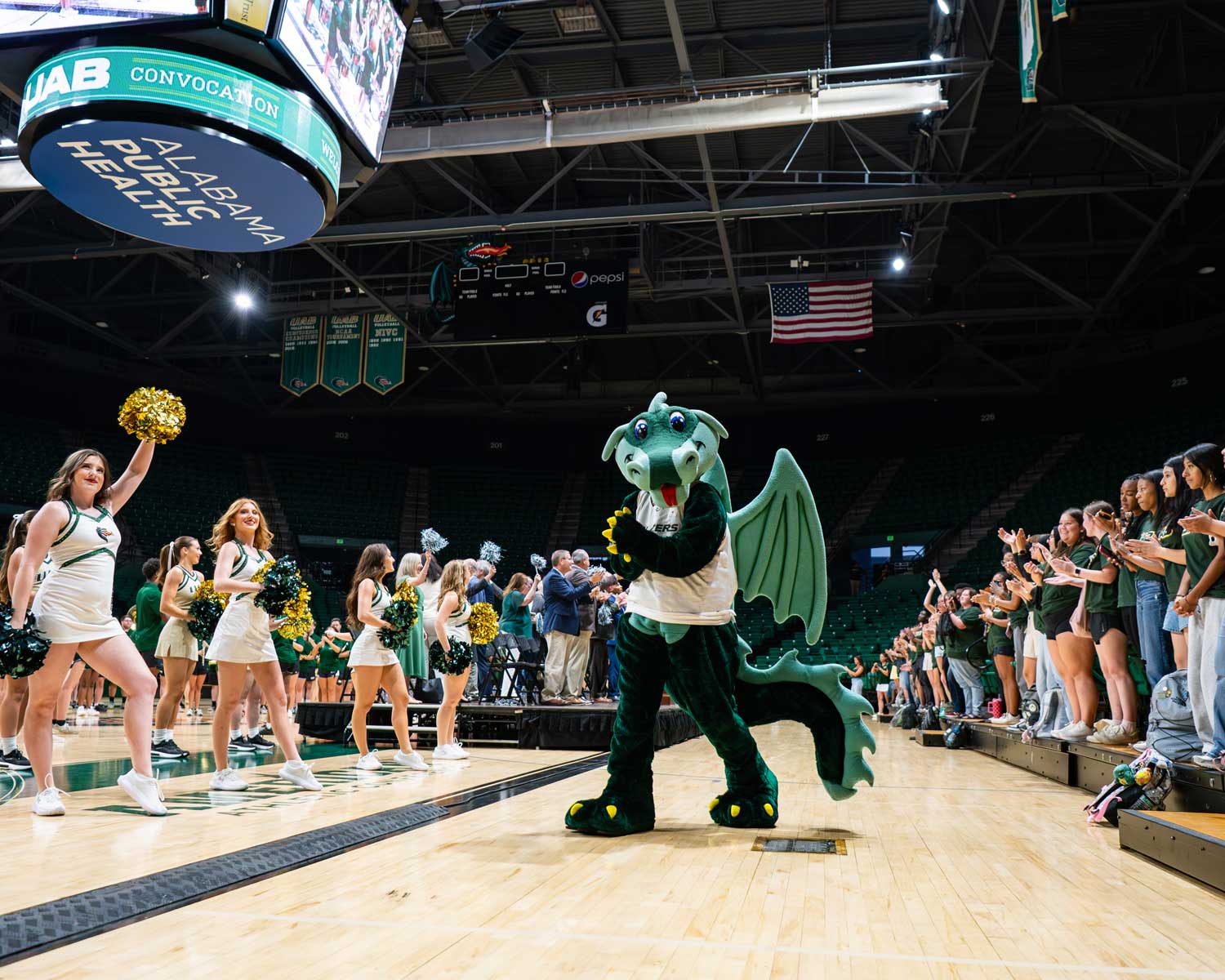 Blaze at Convocation
