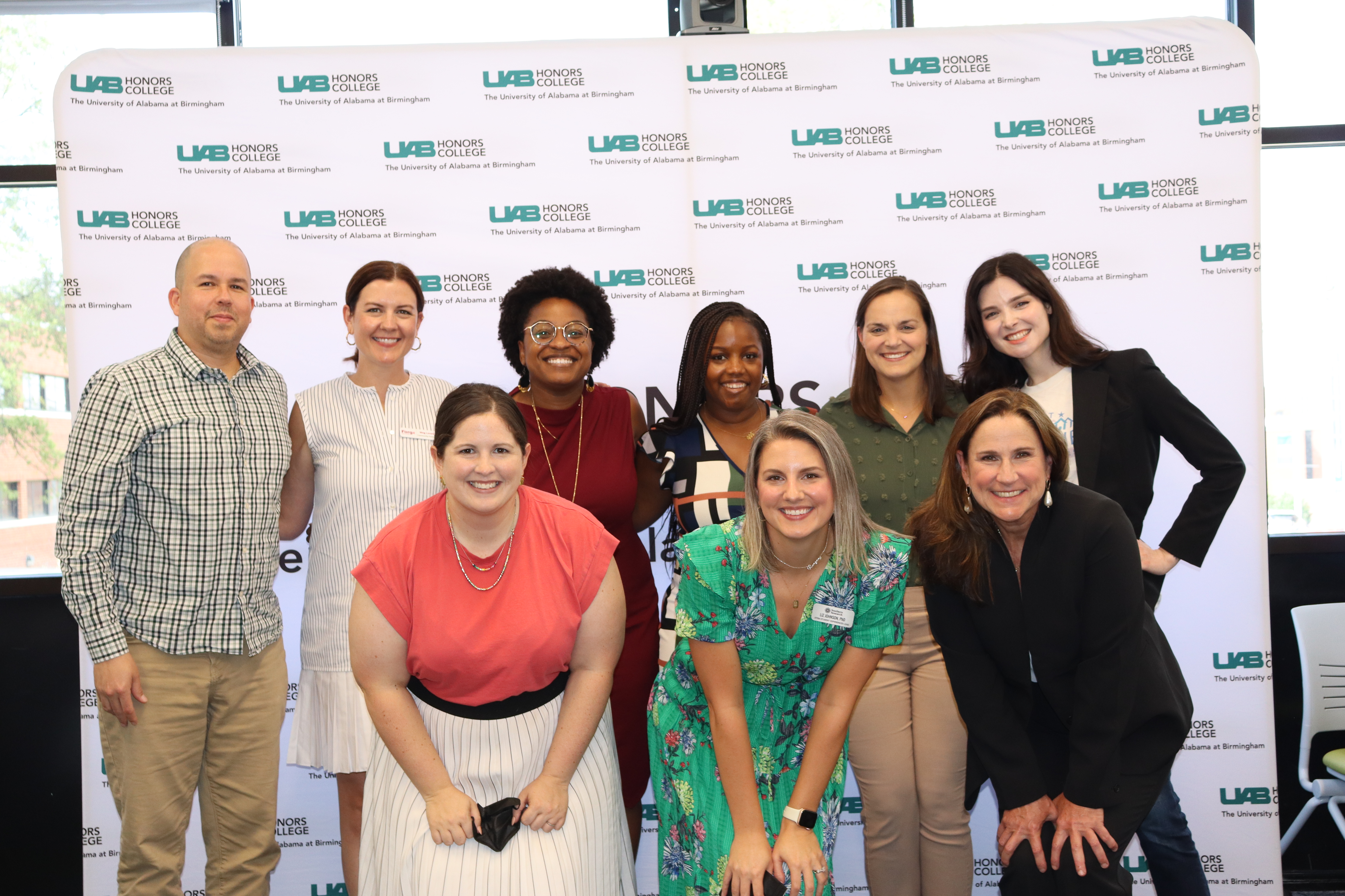 Group photo of the fall 2023 Honors Leadership Academy mentors