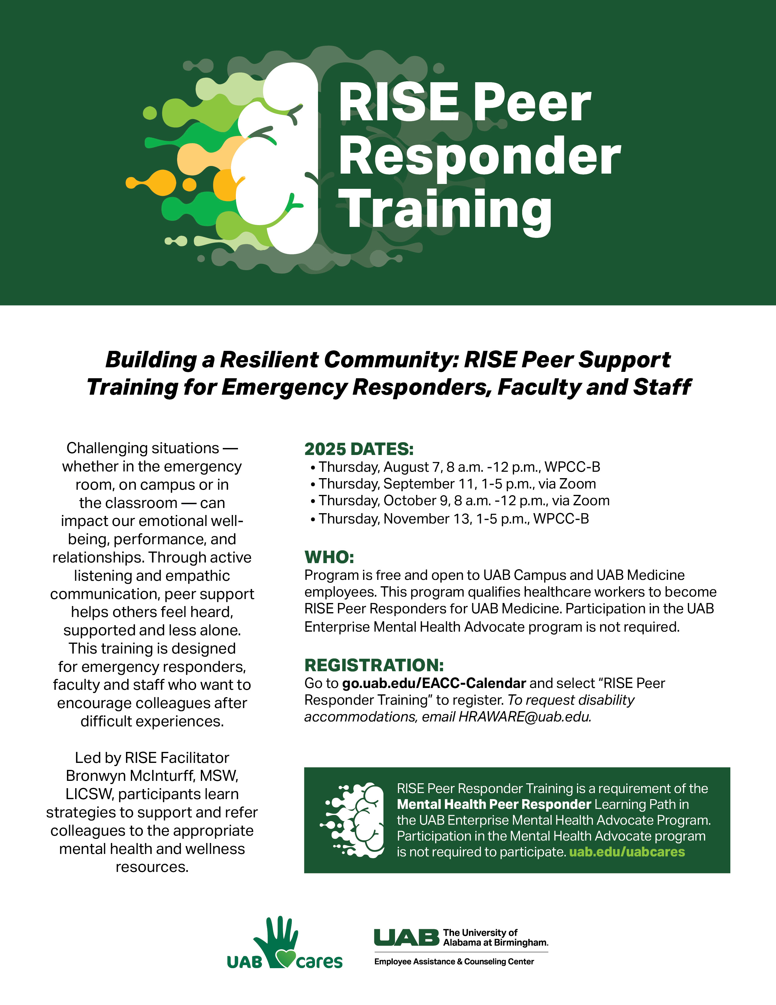 RISE Peer Responder Training