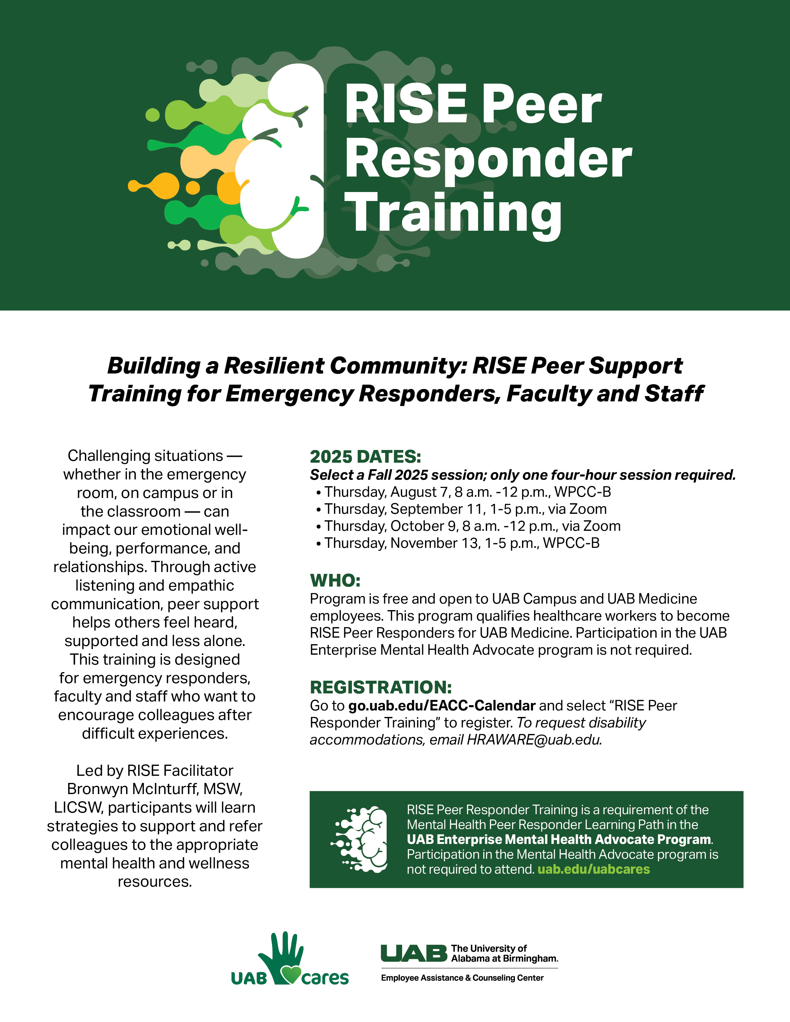 RISE Peer Responder Training