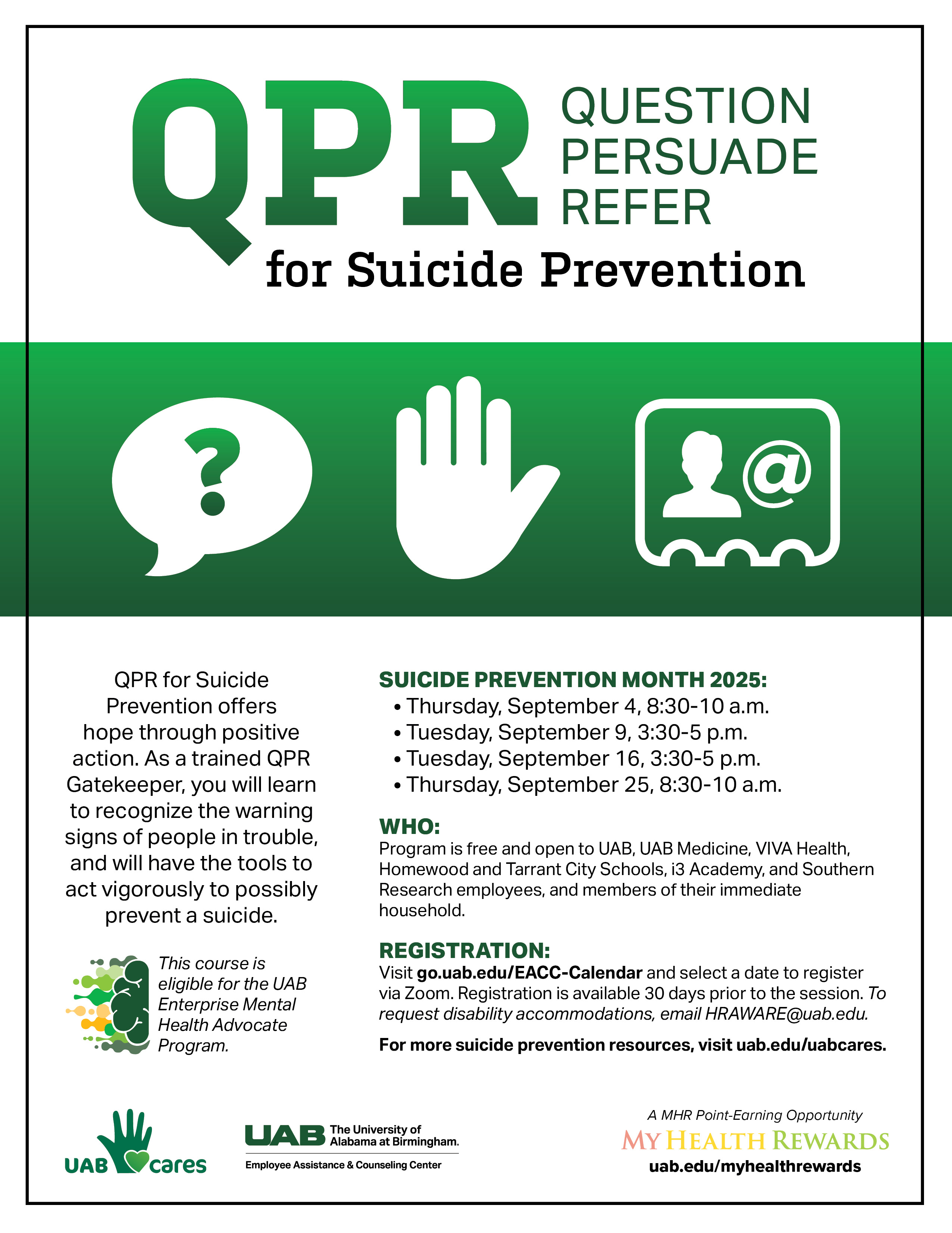 QPR for Suicide Prevention