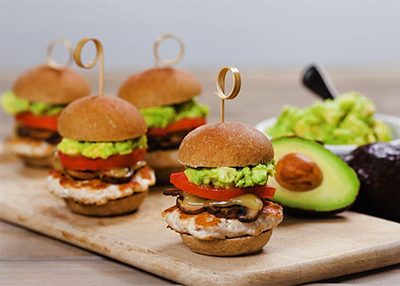 Turkey & Swiss Sliders