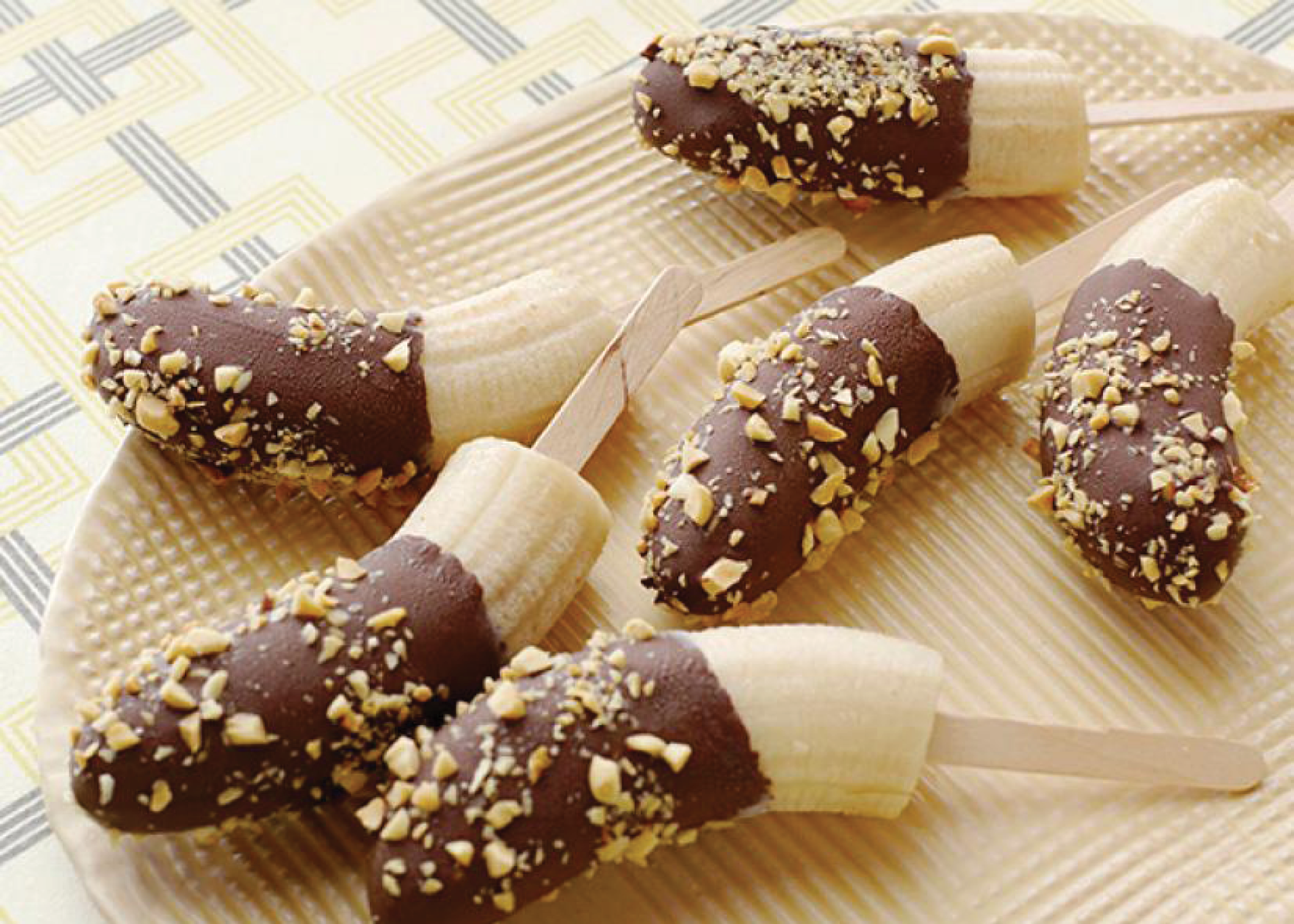 Chocolate Banana Pops