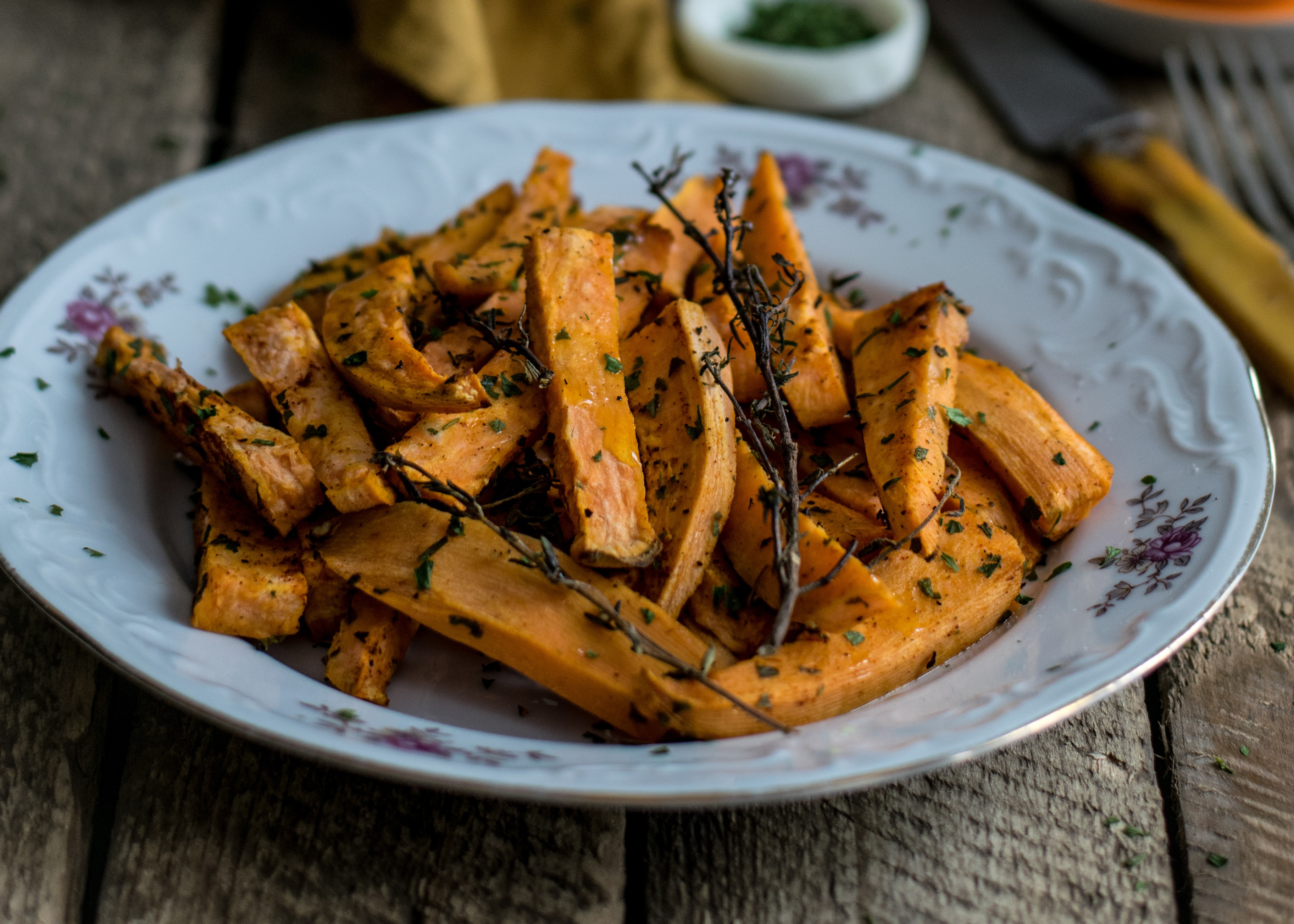 Honey-Glazed Sweet Potatoes