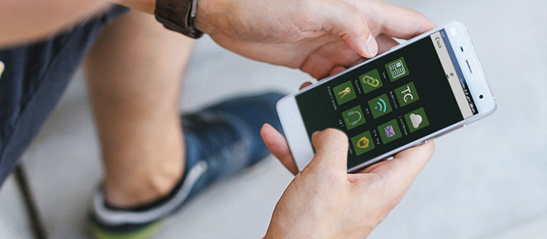 WiFi problems can be reported right from UAB app