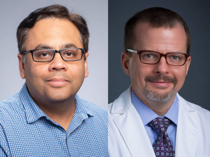 Sushant Bhatnagar, Ph.D. and Brooks Vaughan, M.D.