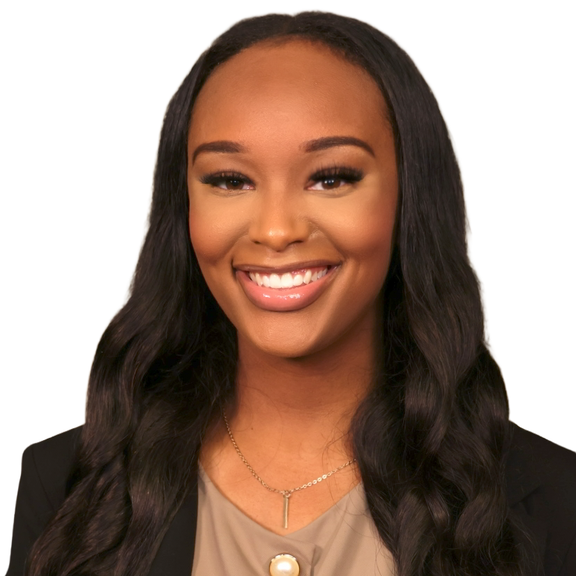 young woman smiles at camera