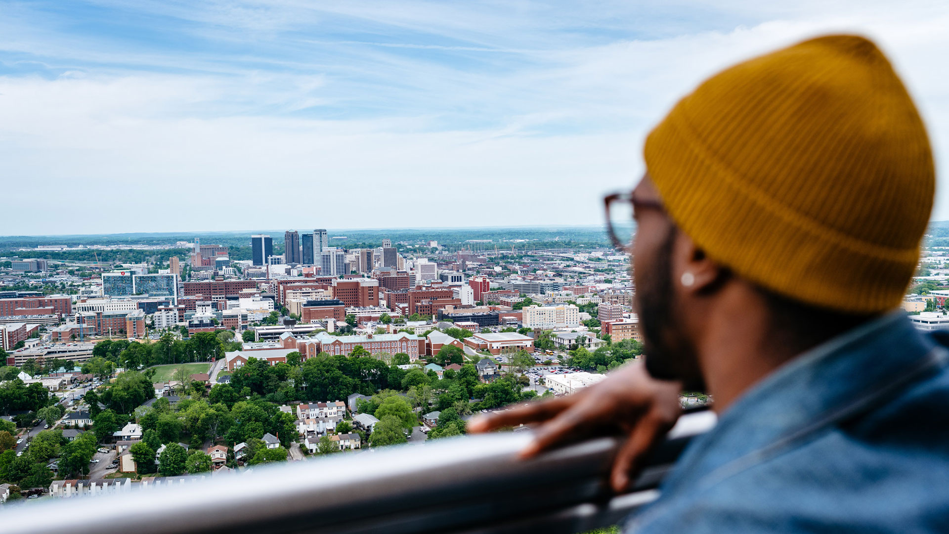 vulcan park statue overlook