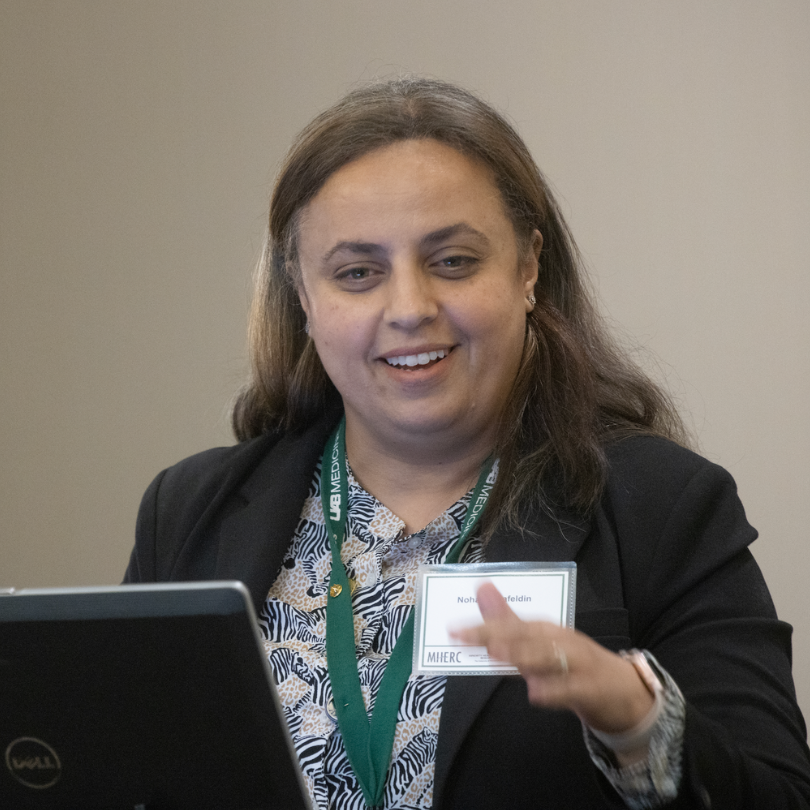 1st Place: Noha Sharafeldin, MD, MSc, PhD