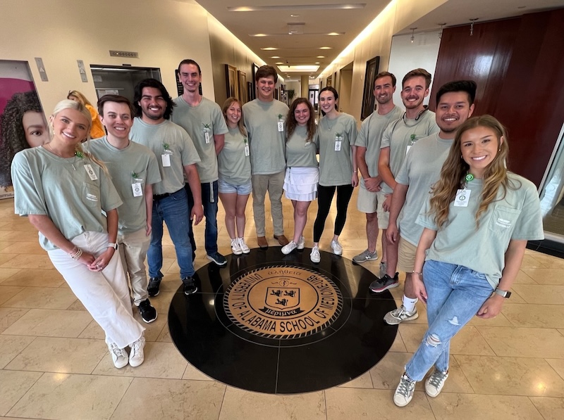 2023 group of interns.
