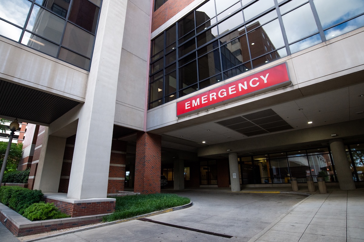 UAB Hospital emergency room entrance