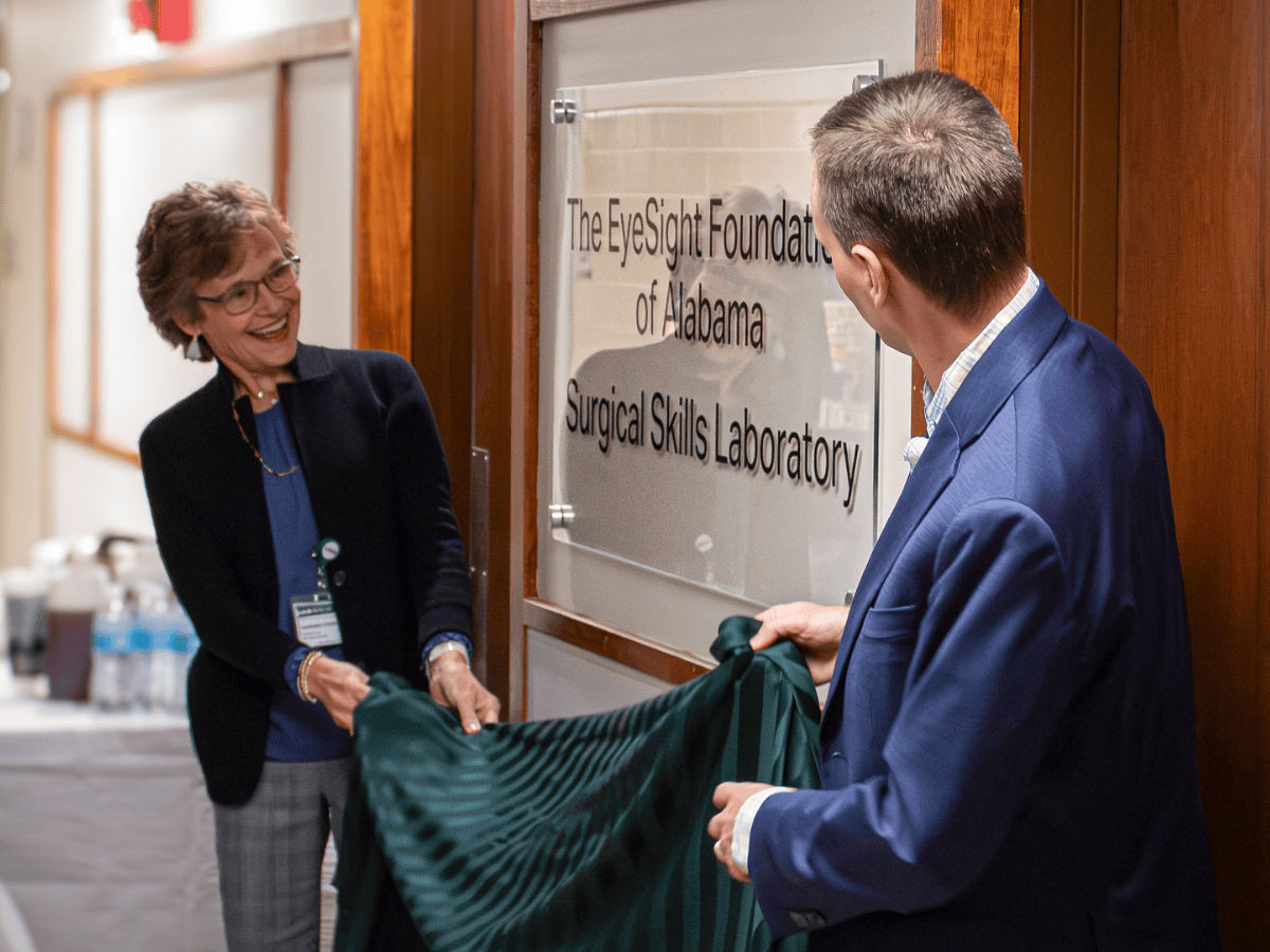 Barbara Evers and Brian Samuels, M.D., Ph.D.