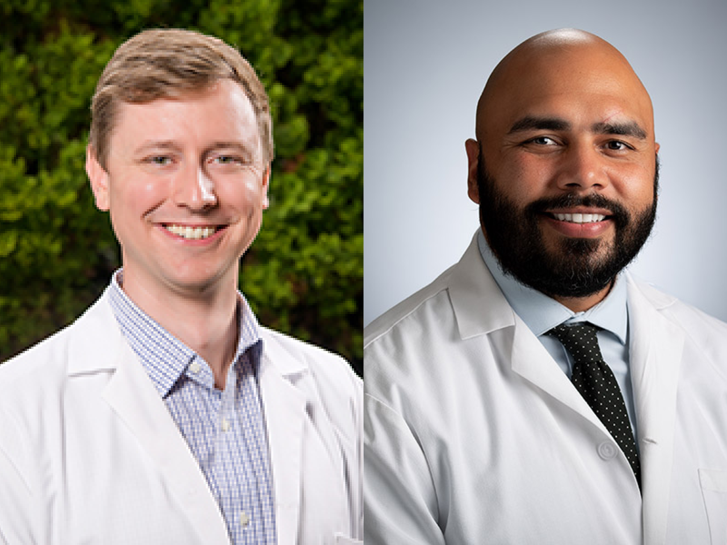 Drs. David Berry and Nelson Santos Agosto