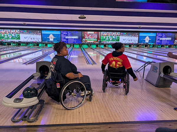 Empowered Care Program participants go bowling