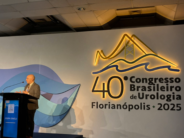 Dr. Joseph Crivelli at the SBU meeting in Brazil