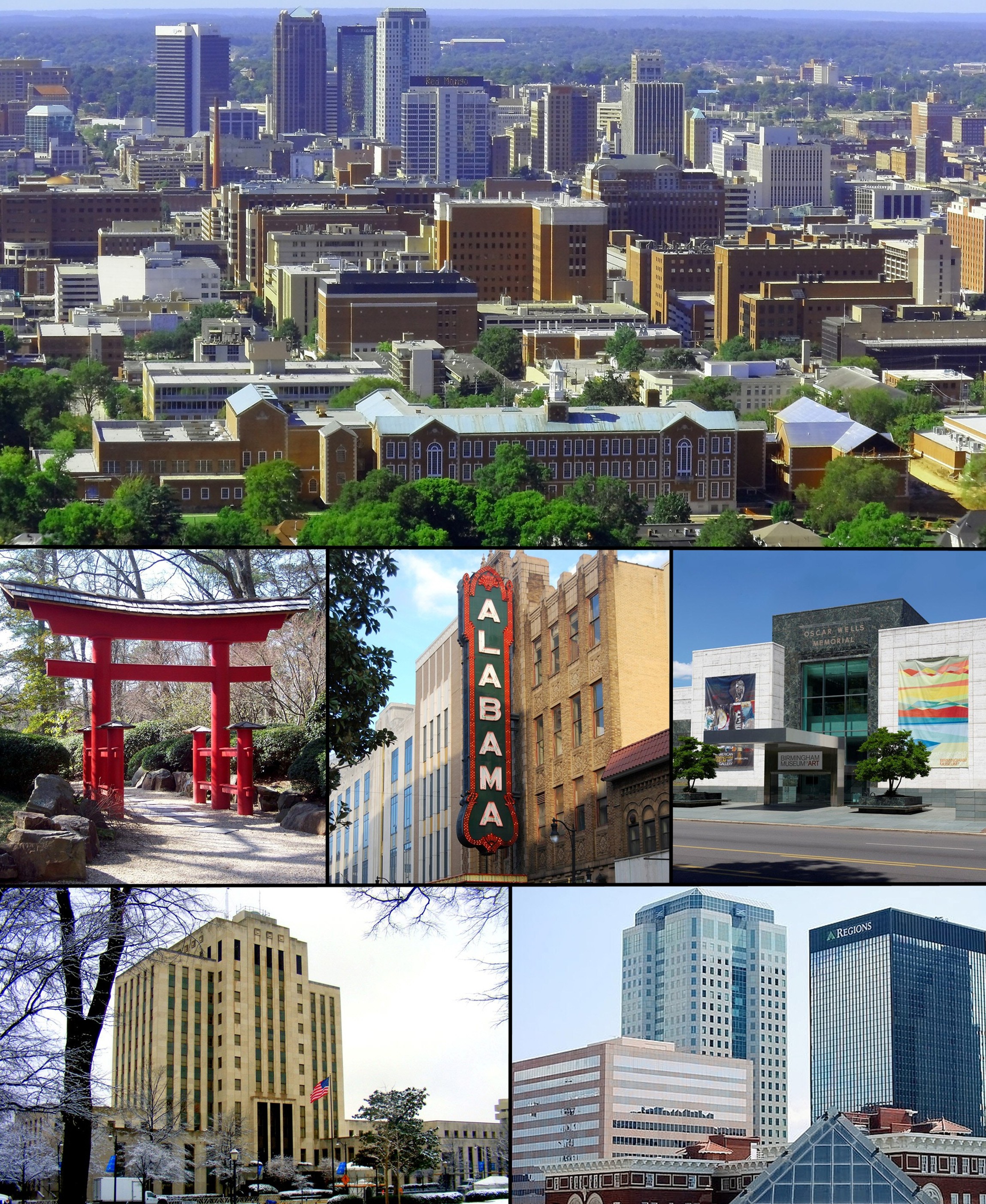 Birmingham AL Montage