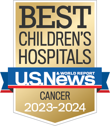 Badge ChildrensHospitals Cancer Year