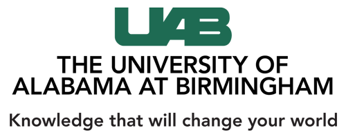 UAB WORDMARK centered