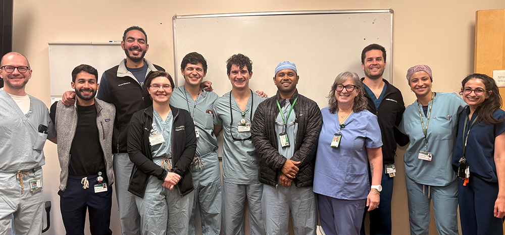 A group of UAB Interventional Radiology residents.