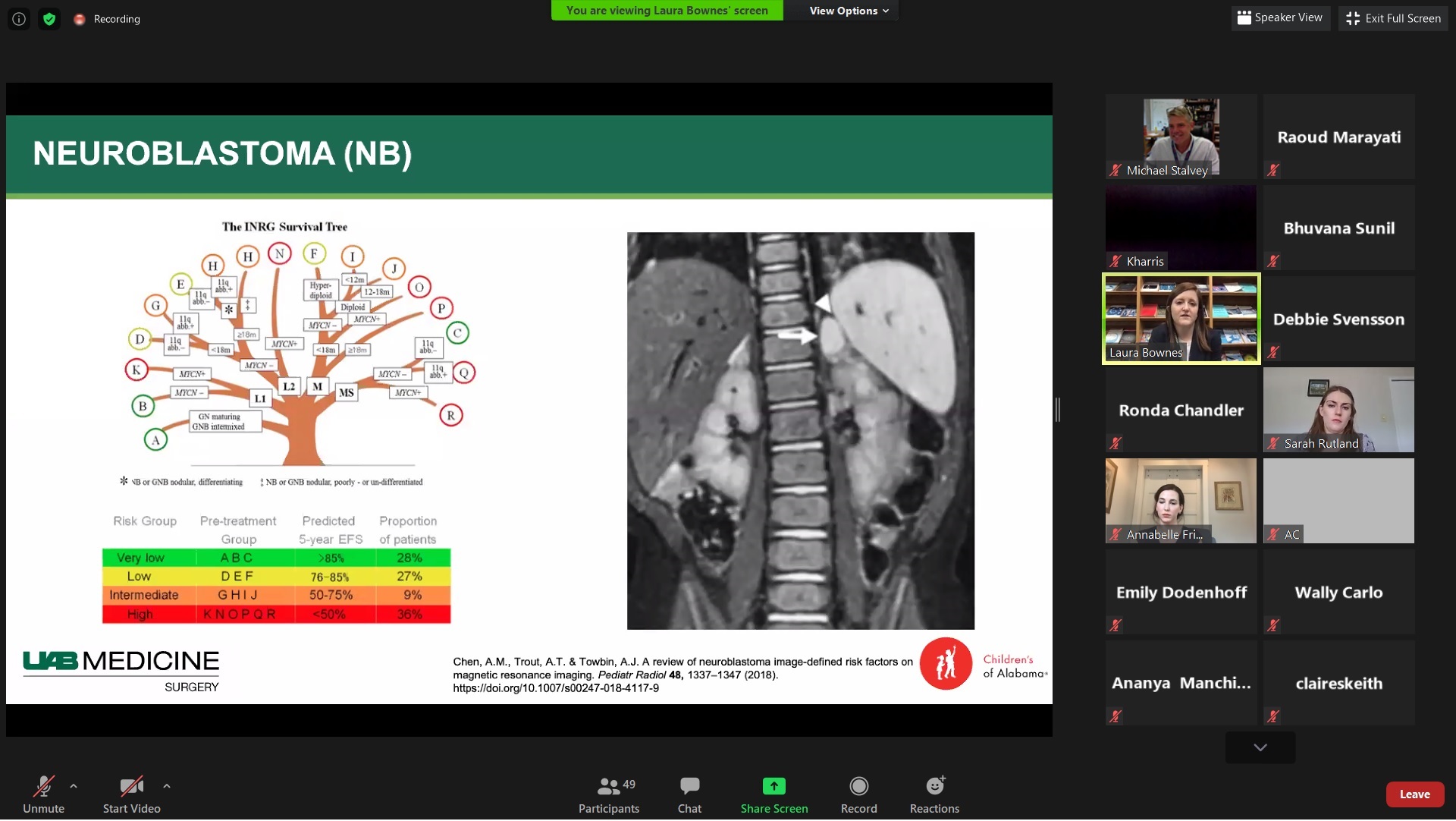 Dr. Bownes Presenting