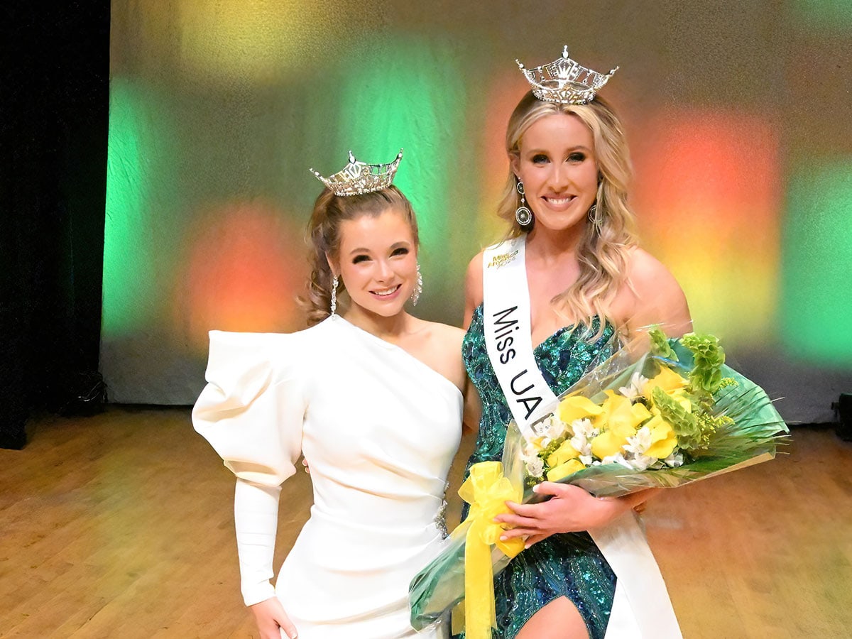 Miss UAB 2026 with Miss UAB 2025