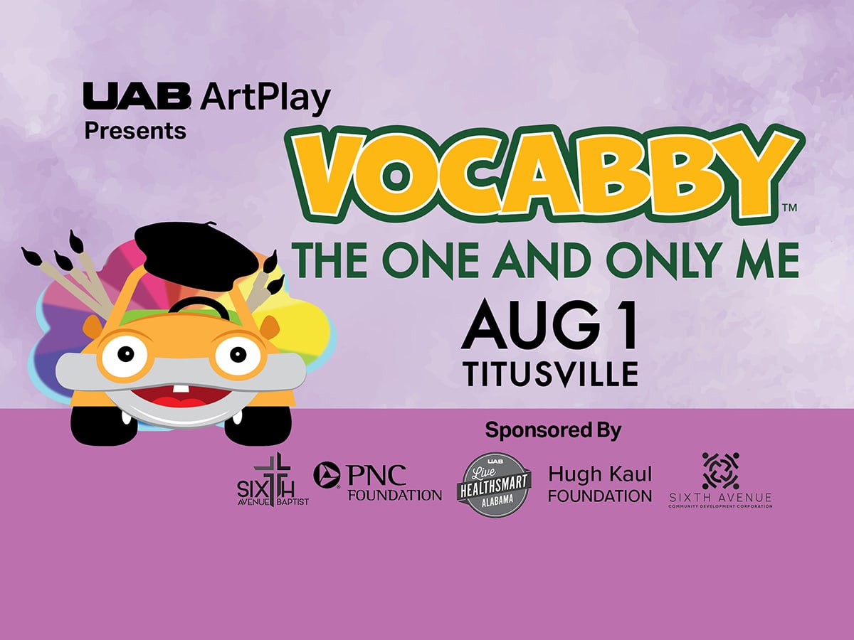 Vacabby "The one and only me" graphic with a purple background