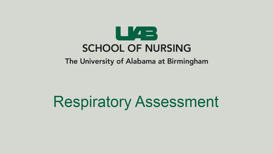 Respiratory Assessment