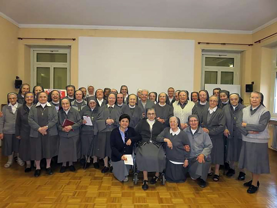 Photo: Consolata Missionary sisters in Vernaria Reale Italy