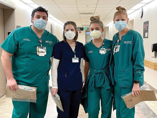 Photo of nursing students