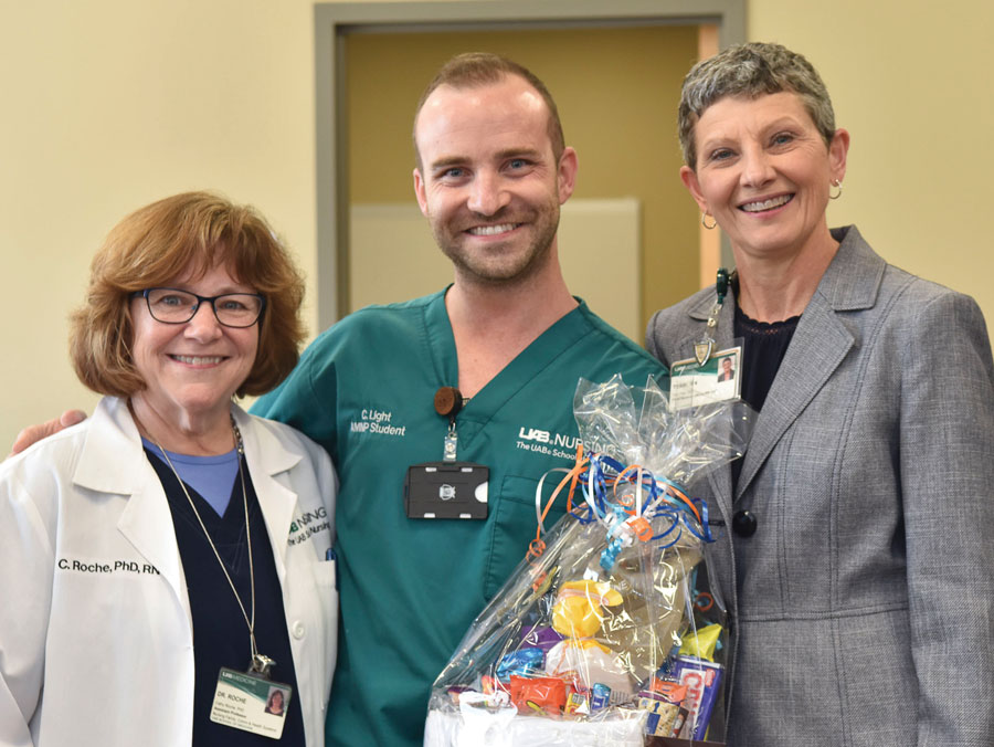 Photo: Caleb Light AMNP Student Recognition
