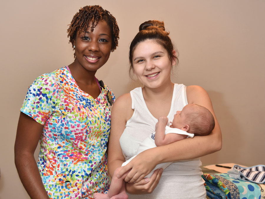 Photo: Nurse Family Partnership Home Visit