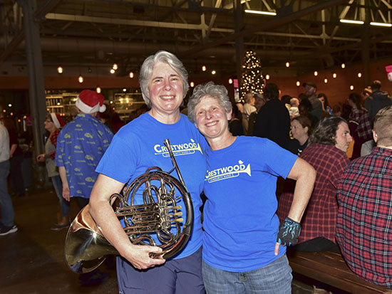 Sherrie Hafley with her partner Stacey Gordon