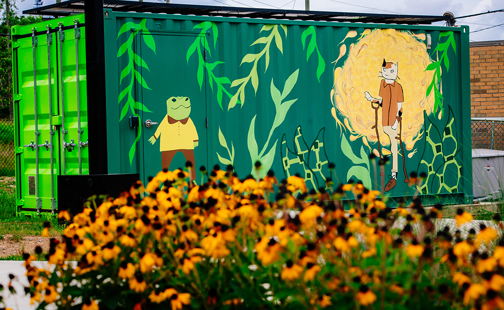 Mural Solar House   Widget