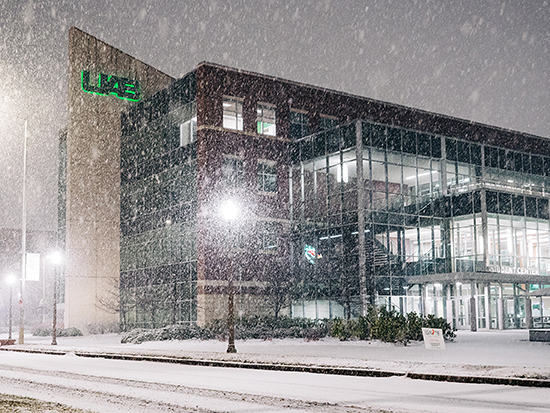 UAB in a snow storm