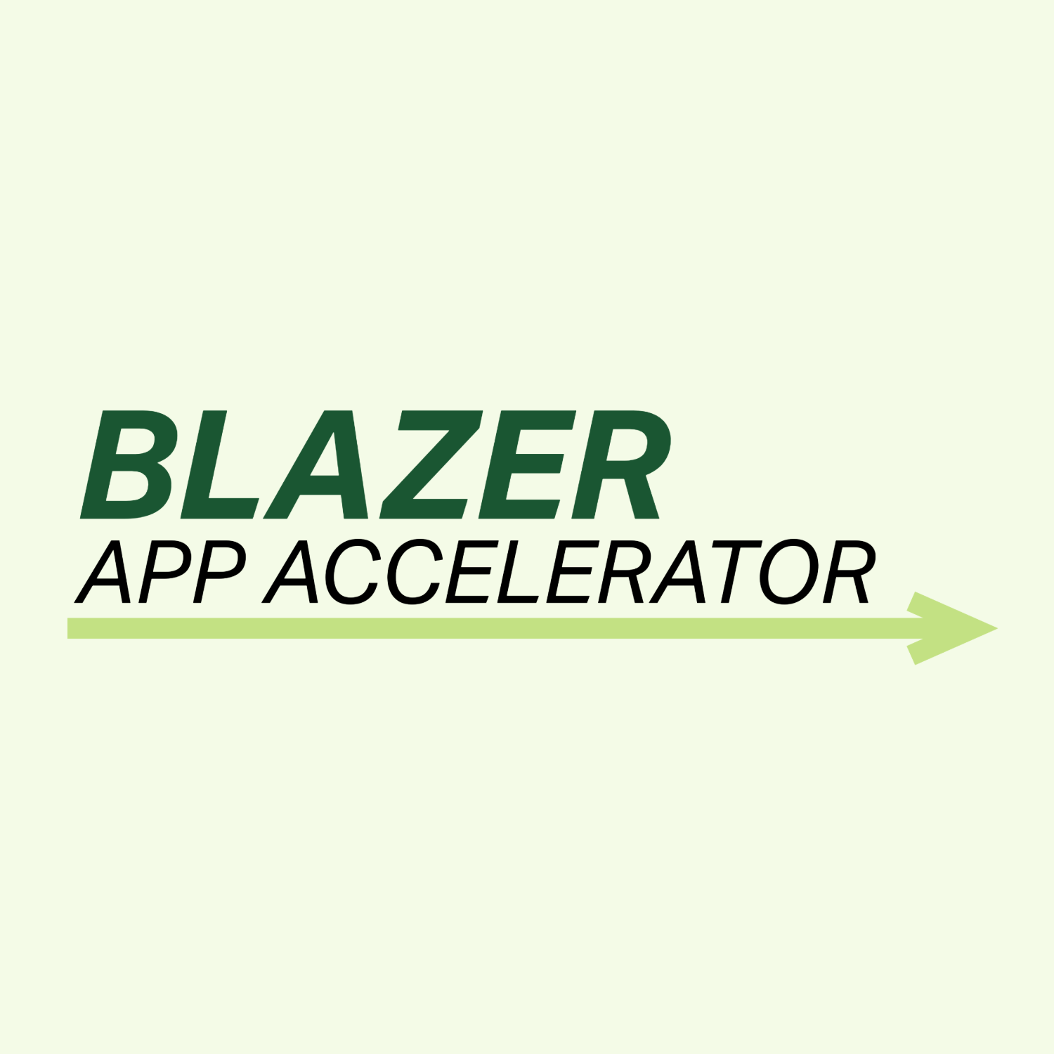 Blazer App Accelerator